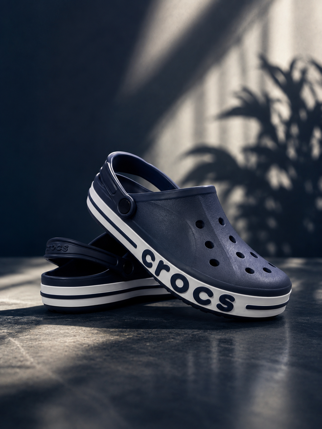 Crocs bleu nuit