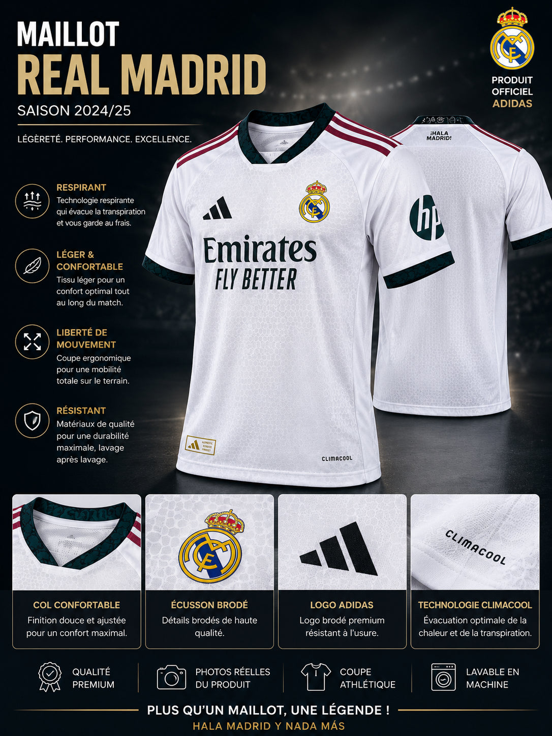 Maillot Real Madrid