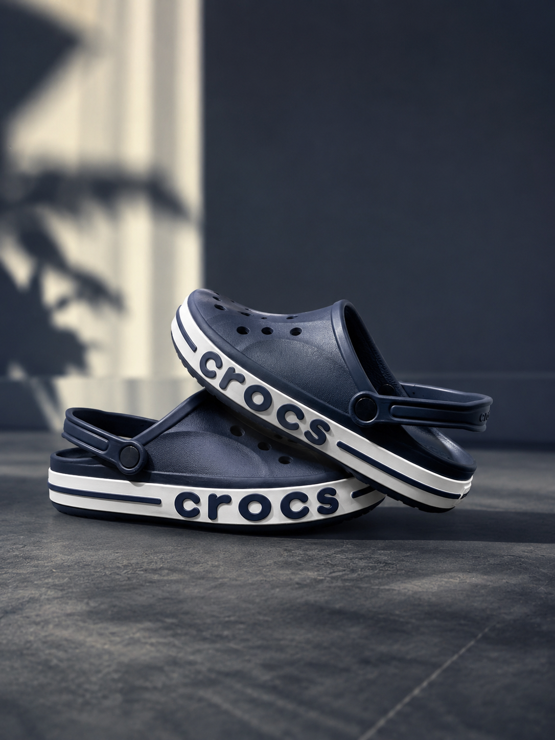 Crocs bleu nuit